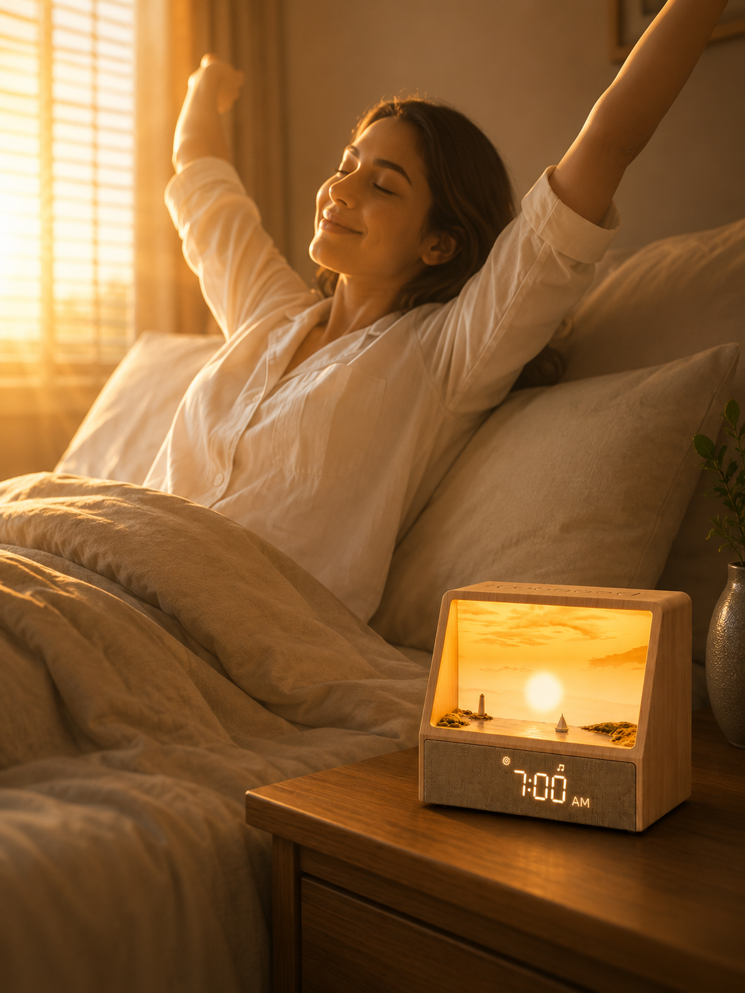 Lumiora™ - Sunrise Alarm Clock
